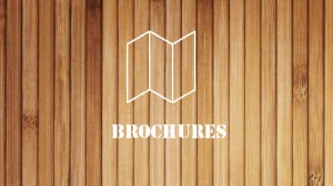 Brochures - wood