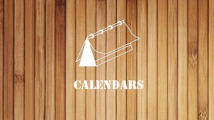 calendars - wood