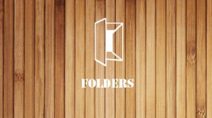 folders wood